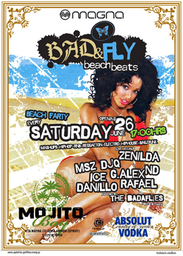 BAD&FLY-EVERY SAT AFT,ATHENS,GREECE